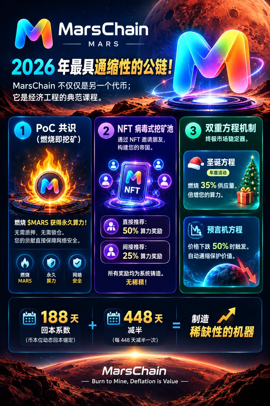 预言机方程：价格回撤 50% 自动触发的通缩保护